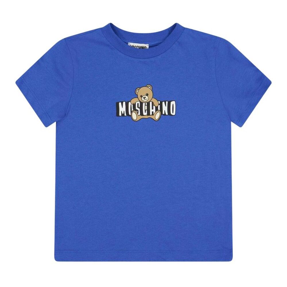 Moschino Childrens/Kids Teddy Bear T-Shirt / Blue